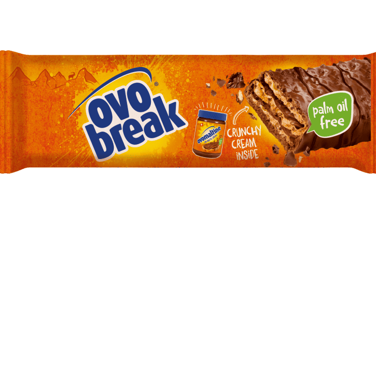 Ovo Break: Waffelriegel mit Crunchy Cream inside