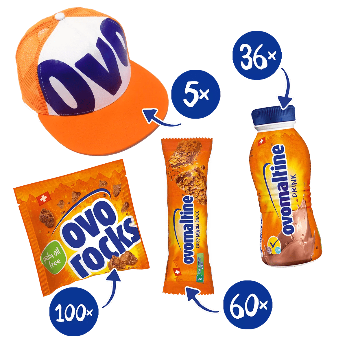 Ovomaltine Lager Energie Paket