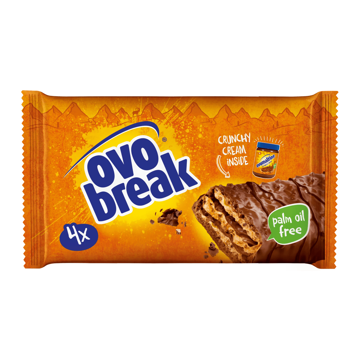 Ovo Break barretta di wafer 156 g