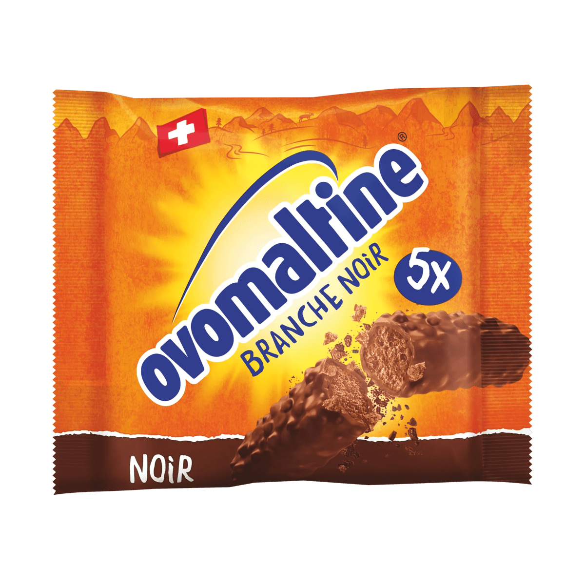 Ovomaltine Branchli Noir 5x22g
