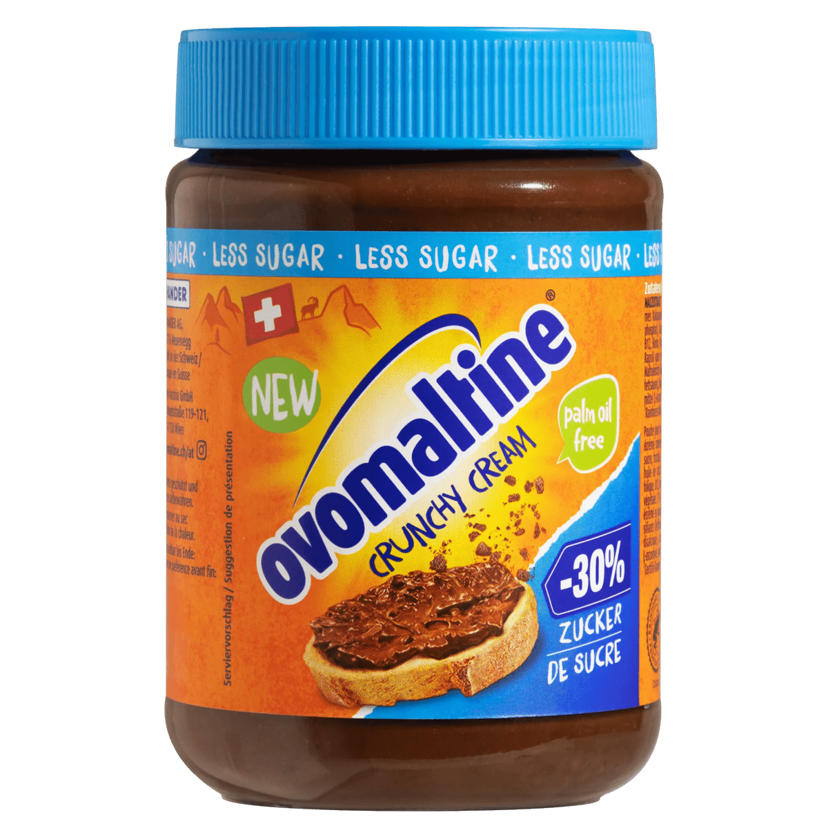 Ovomaltine Crunchy Cream less sugar 380g