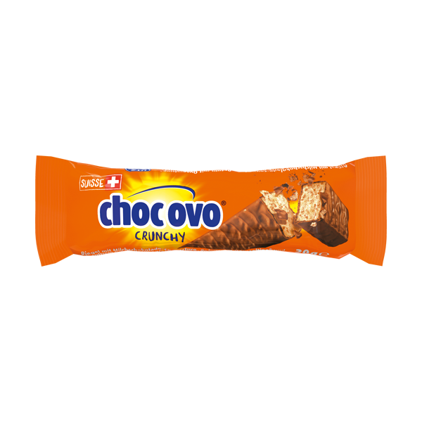 Choc Ovo Crunchy – barre chocolatée – Ovomaltine