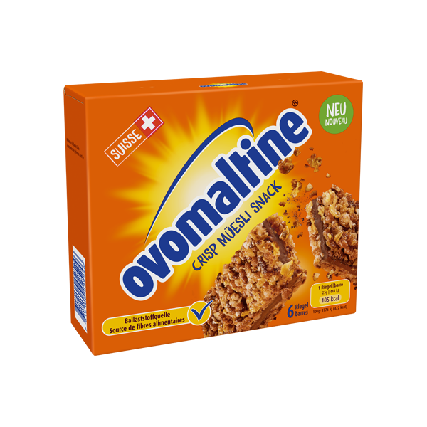 Ovomaltine Crisp Müesli Snack - Getreideriegel