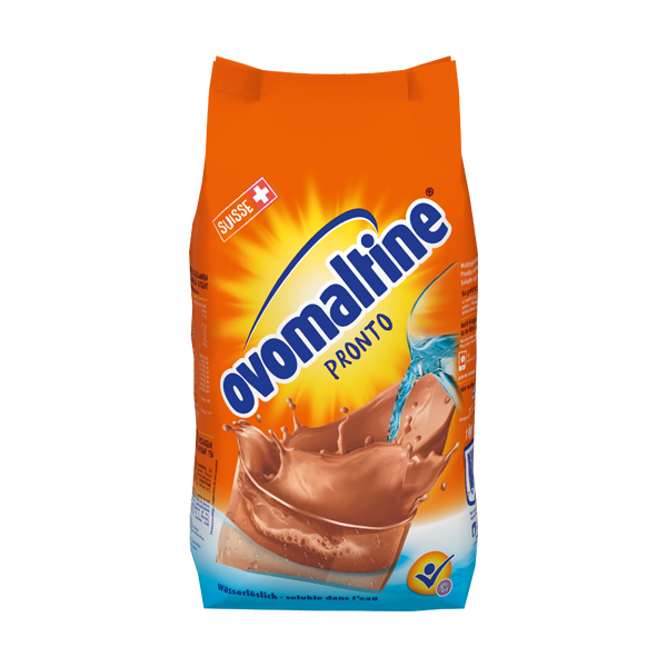 Ovomaltine Pronto - poudre de cacao à délayer dans l’eau