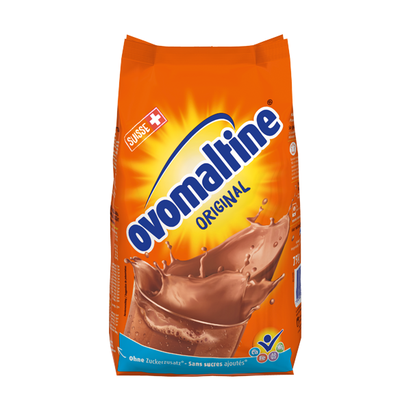 Poudre Ovomaltine - la poudre de cacao au malt