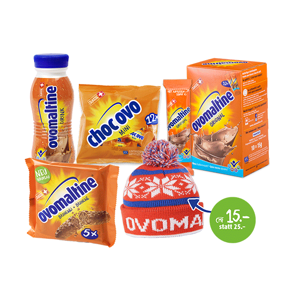 Ovomaltine Mini Adventskalendermaterial Set