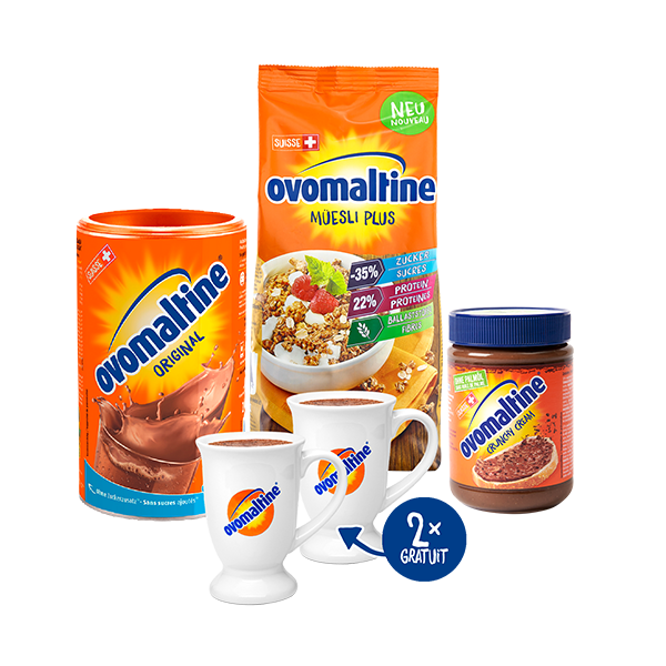 Kit Ovomaltine Petit-déjeuner