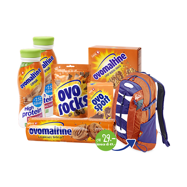 Set escursioni Ovomaltine