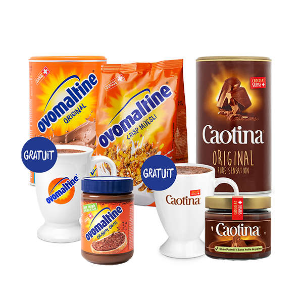 Set Ovomaltine petit-déjeuner Suisse