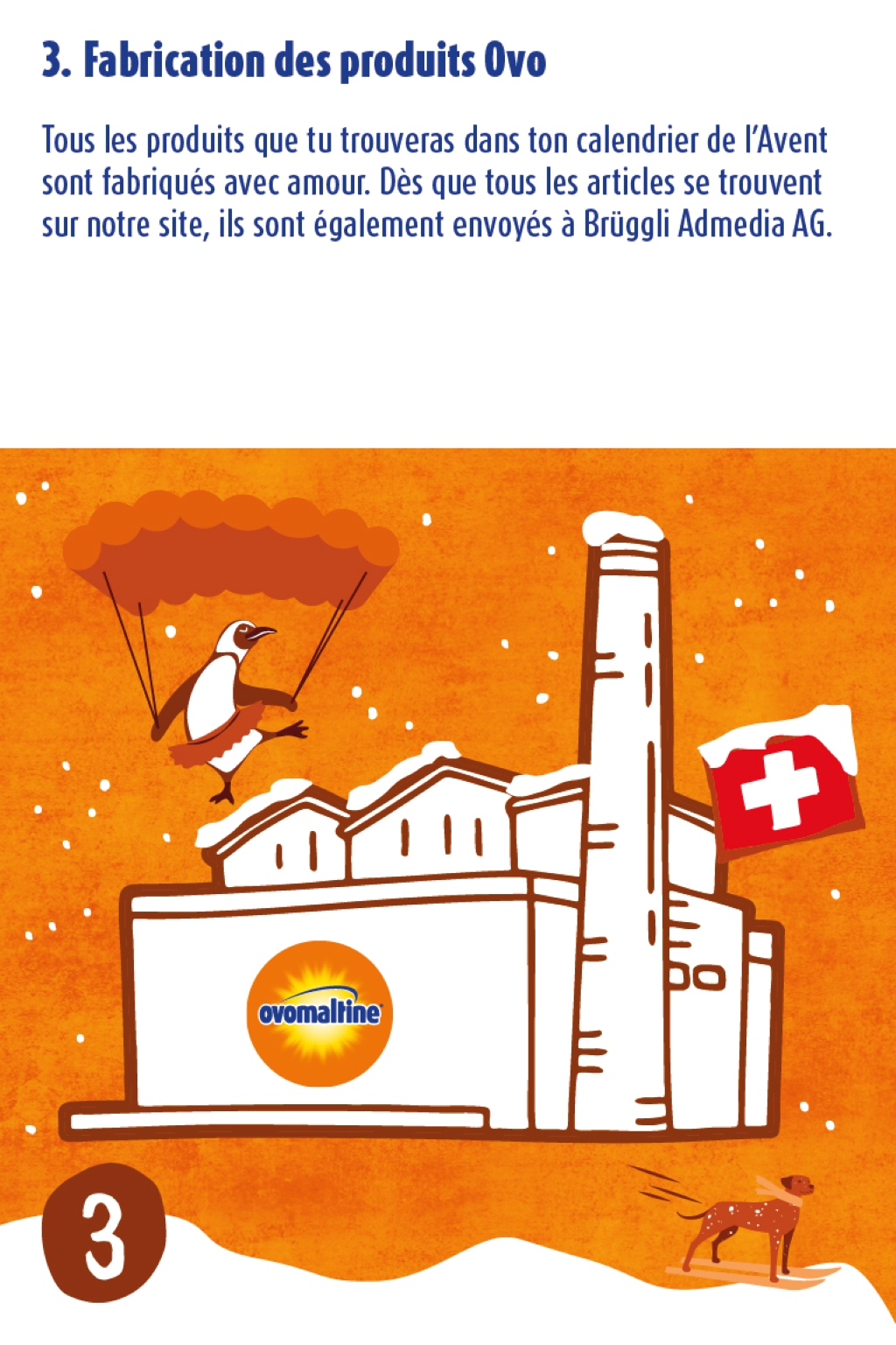 3. Fabrication des produits Ovo