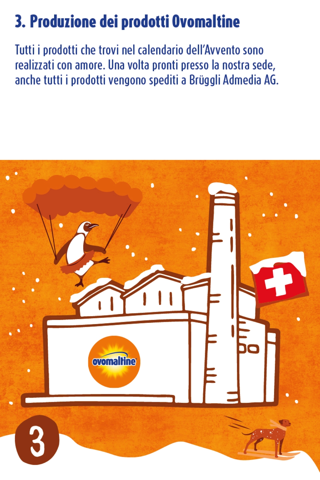 3. Produzione dei prodotti Ovomaltine