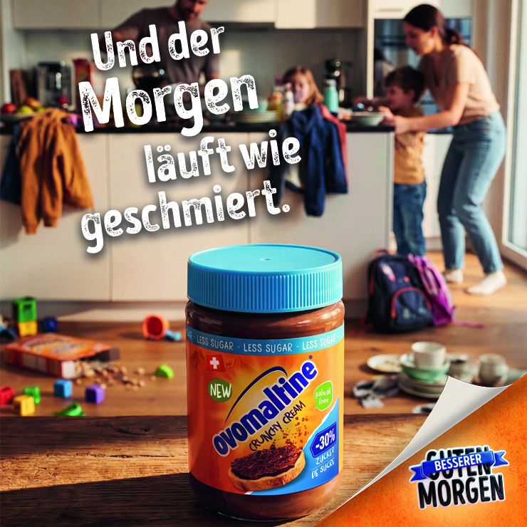 Frühstück mit Crunchy Cream