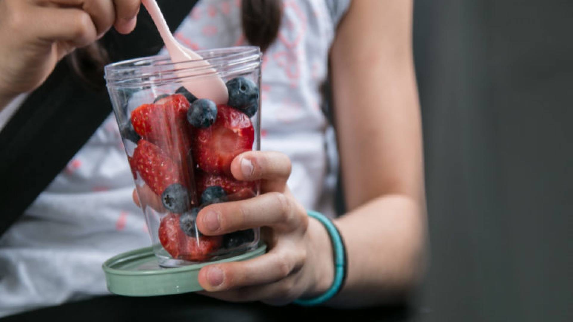 Verpflegung für Autofahrten - Früchte