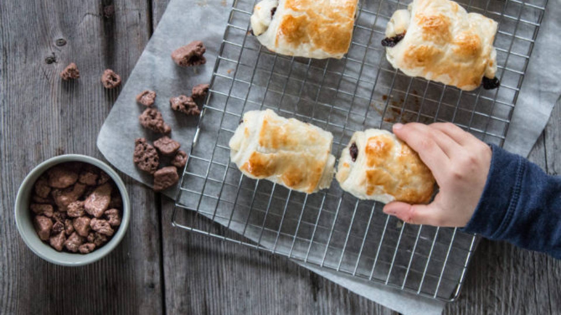 Schoggibrötli mit Ovo Rocks