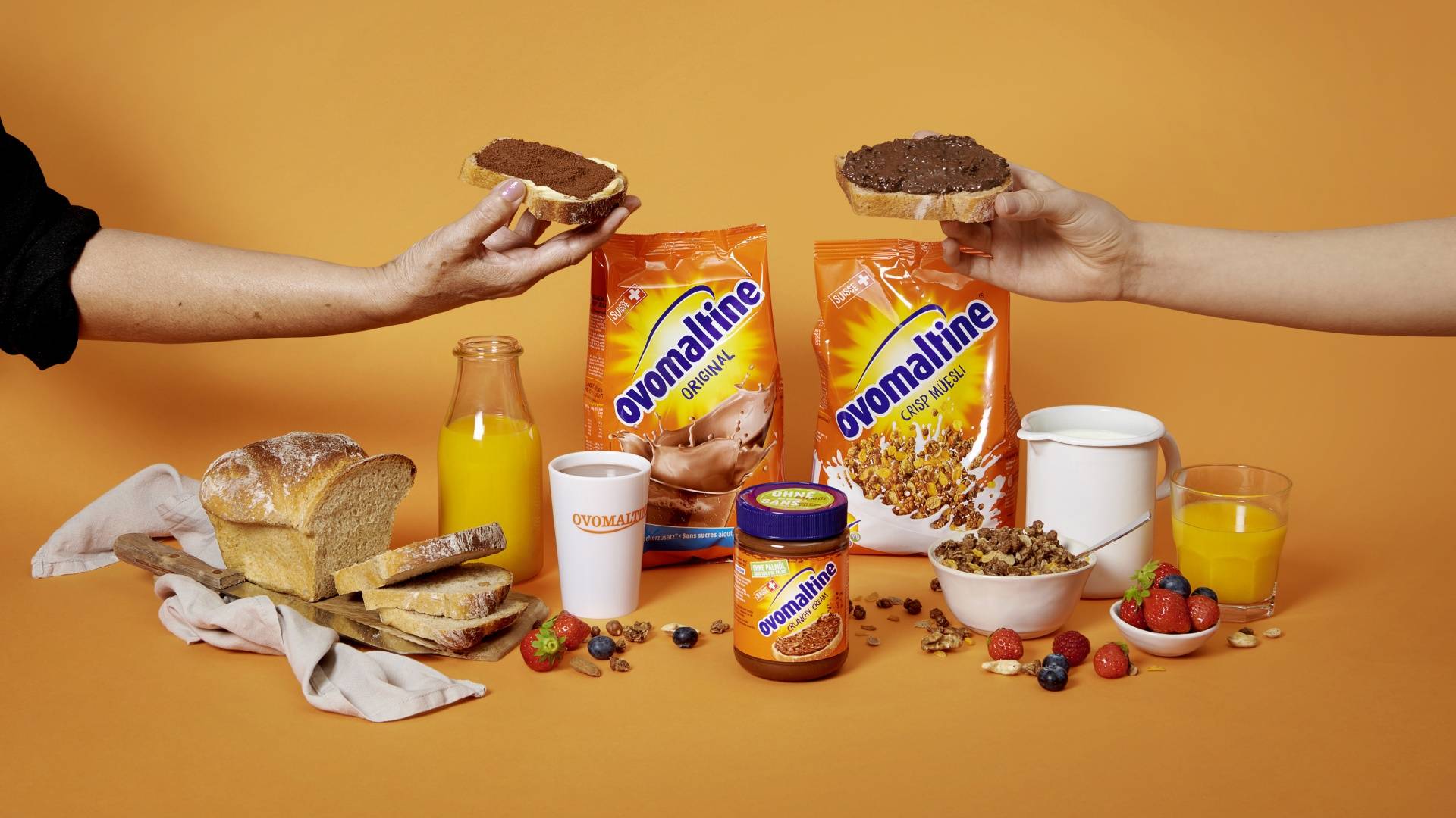 Frühstückssortiment in der Migros
