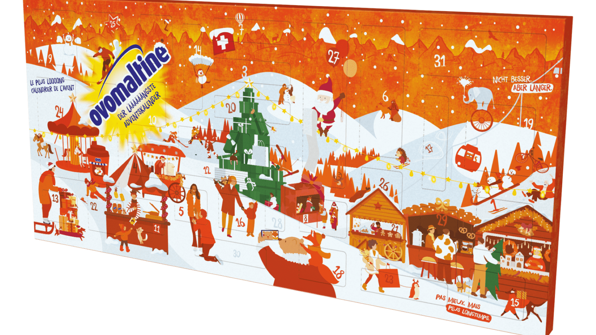 Le calendrier de l'avent Ovomaltine