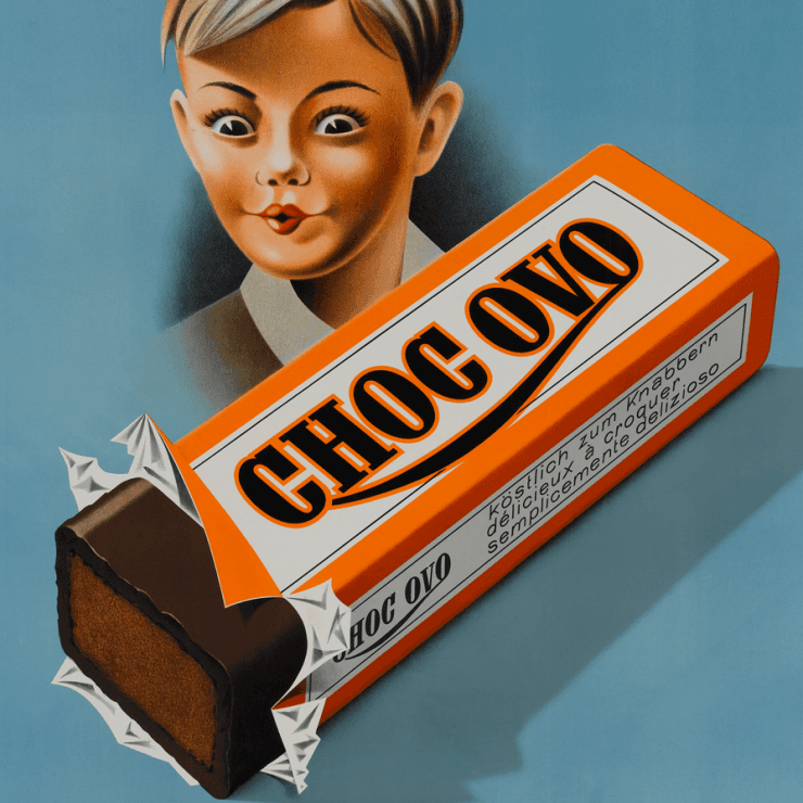 PUBLICITÉ ANCIENNE CHOCOLAT-MENIER 1933 Rialta au lait issue de magazine V I C EUR 15,00