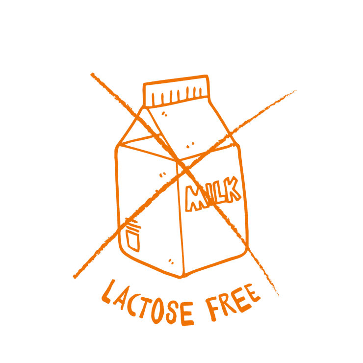 Sans lactose