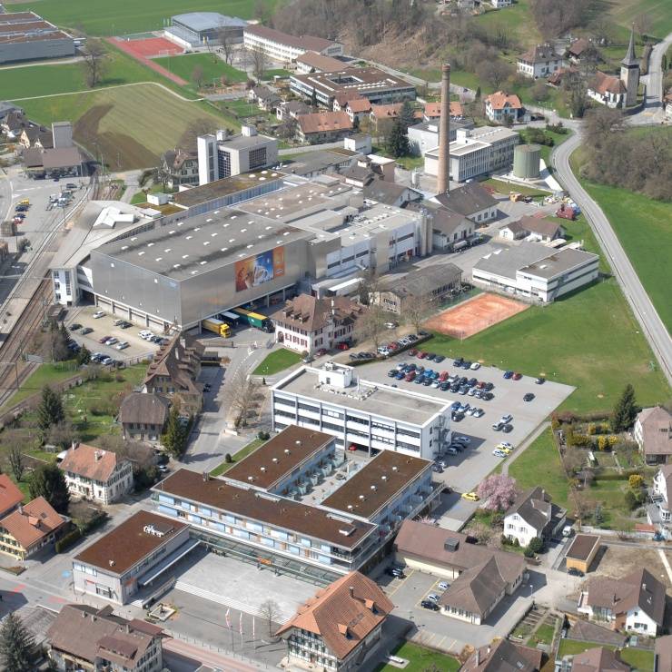 Ovomaltine - Produktionszentrum in Neuenegg (Schweiz)