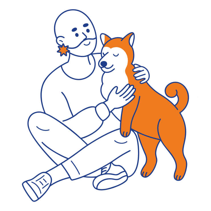 illustration hund