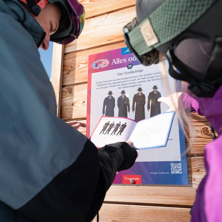 Escape Routes in Arosa Lenzerheide