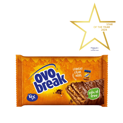 Ovo Break barre gaufrette 156 g