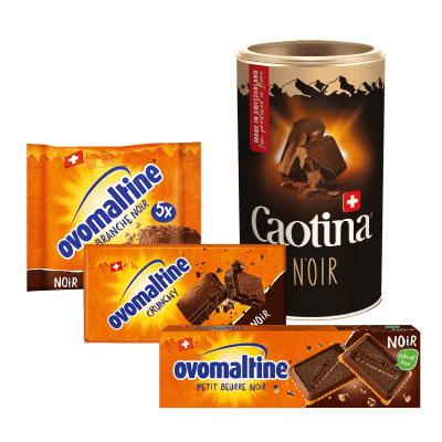 Ovomaltine Branchli Noir 5x22g