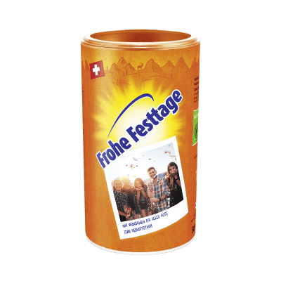 Personalisierte Ovo Dose - Frohe Festtage