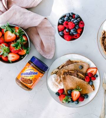 Crêpes à l’Ovo Crunchy Cream