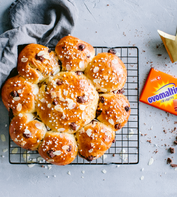 Torta dei Re OVO con cioccolato Ovomaltine