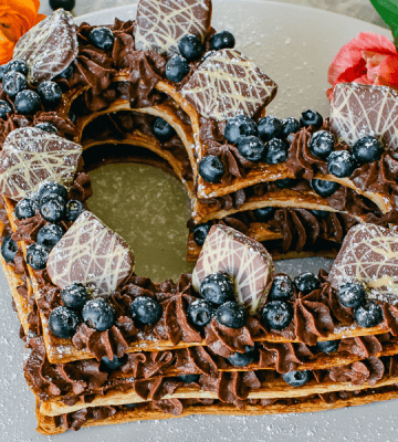 Mille Feuille mit Ovomaltine